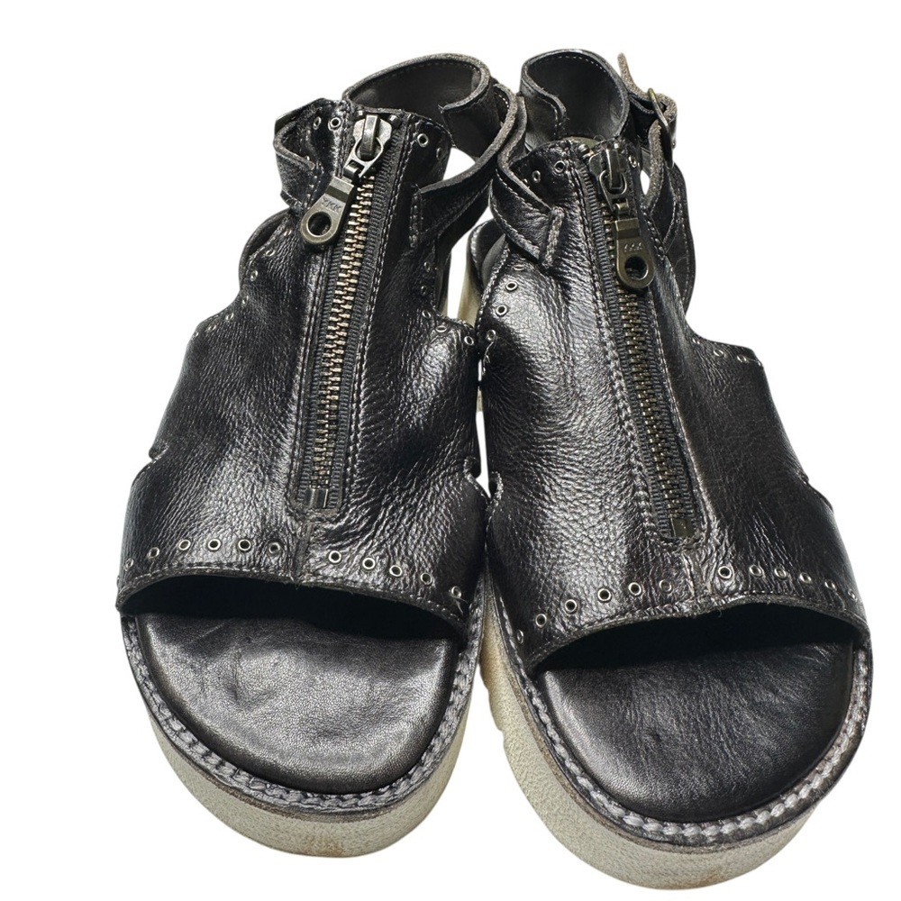 BED|STU Clancy Dark Leather sandal 7.5 - Picture 6 of 8